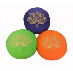 **Zafu (Goldene Lotusblüte) Professionelles Joga Meditationskissen 33cmø (Preis pro Stück) 